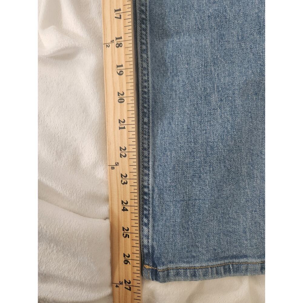 Everlane Womens Curvy Cheeky Jean light wash sz 32 slimming comfort ankle - Picture 9 of 9